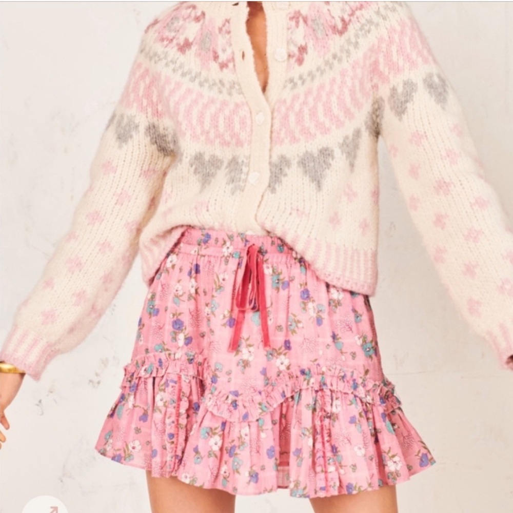 LOVESHACKFANCY SKIRT